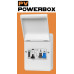 *PV POWERBOX - IP40 Metal Solar / EV Consumer Unit with Import/Export Meter, RCBO and SPD